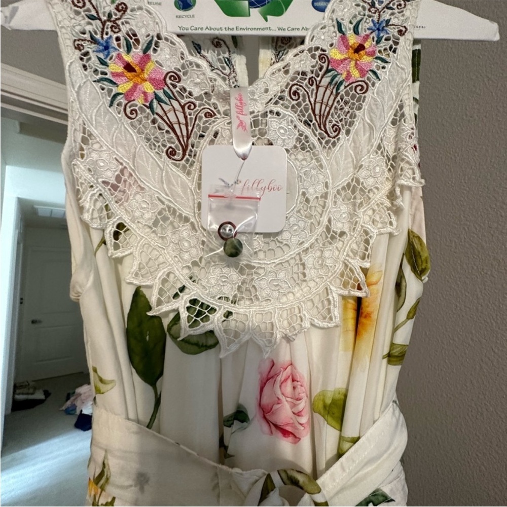 Circa 2018 Fillyboo floral maxi dress